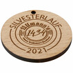 Medaille aus Holz 55 mm nachhaltig 4mm stark individuell mit Gravur