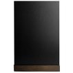 Kreidetafel Tischaufsteller Glasgow A6 A5 A4 beidseitig beschriftbar Holztafel