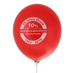 Ballons Luftballons günstig bedrucken 1-farbig Werbeballons 27cm