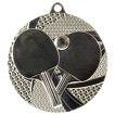 Medaille Tischtennis Tischtennis-Medaillen rund gold silber bronze