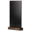 Kreidetafel Tischaufsteller Glasgow A6 A5 A4 beidseitig beschriftbar Holztafel