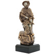 Figur Pokal Jäger und Horn Trophäe Jagd 23,5 cm mit Gravur