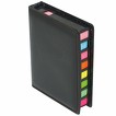 Haftnotizenset PODI im Etui Leder Optik mit Werbung Logo Gravur
