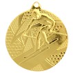 Medaille Ski Wintersport Abfahrt gold silber bronze 50 mm Stahl