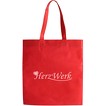 Non Woven Tasche Einkaufstasche mit langen Henkeln mit Druck einfarbig