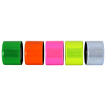 Schnapparmband BONDO Reflektor Schnappband in 5 Farben mit Druck