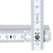 Zollstock Meterstab B400 Holz 2m 90° Raster mit Druck Logo bedrucken