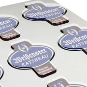 Aufkleber für Außenbereich konturgeschnitten / mit Laminat
