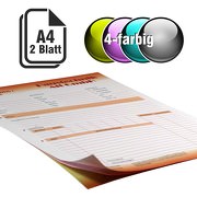 Durchschreibesätze 4-farbig A4 1-fach durchschreibend