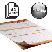 Durchschreibesätze 1-farbig A4 2-fach durchschreibend