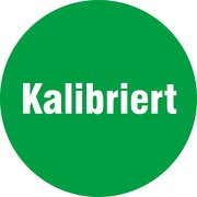 Aufkleber Prüfaufkleber kalibriert grün 18 oder 30 mm rund