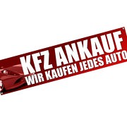 Spannbanner Banner Werbebanner KFZ PKW AUTO Ankauf Verkauf