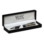 Kugelschreiber Mark Twain Chrissy Metall mit Gravur Namen