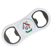 Hand Fidget Spinner als Öffner Flaschenöffner mit Druck