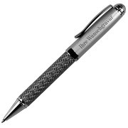 Kugelschreiber Mark Twain Columbia im Carbon-Design mit Gravur Namen Logo