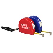 Rollmaßband Maßband 2 Meter mit Clip inklusive Druck Logo Werbung 1-farbig