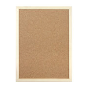Korktafel Wandtafel Pinntafel Pinnwand Memoboard Korkwand mit Holzrahmen 4 Größen