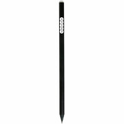 Bleistift KENTI schwarz Stift mit Glitzer mit Druck Werbung bedruckt