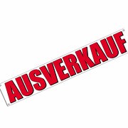 Ausverkauf Spannbanner Banner Werbebanner Poster 2,00 x 0,35 m