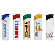 Elektronik Feuerzeug Belize mit Werbung Druck Logo 4-farbig Fotodruck