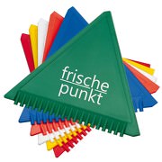Eiskratzer Eisschaber Eisbrecher 11 cm Kantenlänge mit Druck 1-farbig