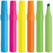 Marker Textmarker FESTA in 5 Farben mit Druck Werbedruck 1-farbig