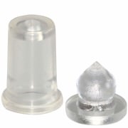 Abstandshalter 20 mm für Schilder, Distanzhalter Buchstaben Befestigung Easyfix