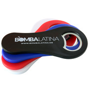 Flaschenöffner HEKLA mit Druck Logo einseitig einfarbig