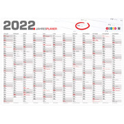 Jahresplaner 2022 XXL Wandkalender Wandplaner Terminplaner 96 x 68 cm