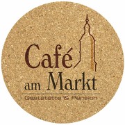 Untersetzer Kork bedruckt mit Motiv Text Logo Bierdeckel 1-farbig