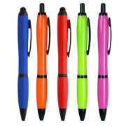 Kugelschreiber Dynamic POP Touchpen mit Druck Logo Werbung 1-farbig