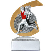 Laufen Pokal ARLES Trophäe Preis 10 cm hoch Minipokal