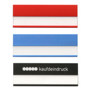 Namensschild VILLADS Metall Ansteckschild mit Gravur Logo Name