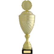 pokalspezialist Pokal Pokal Bromberg Gold Silber Bronze mit Gravurplatte und Gravur 