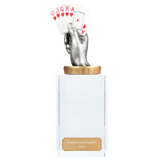 101 Poker/Skat-Pokal mit Wunschgravur 