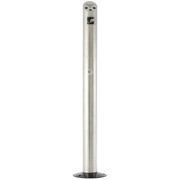 Standaschenbecher Jonte Außenbereich 90 cm mit Bodenplatte abschließbar