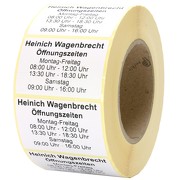 XL Adressaufkleber Adressetiketten Fimenaufkleber mit Wunschdruck