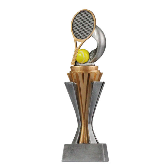 Pokal Trophäe Tennis Serie SALAKA aus Resin PVC 3 Größen