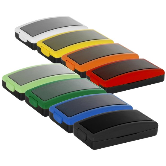 Stempel PBOX 31Stempelautomat 49 x 19 mm bis 4 Zeilen selbstfärbend Wagraf in 8 Farben
