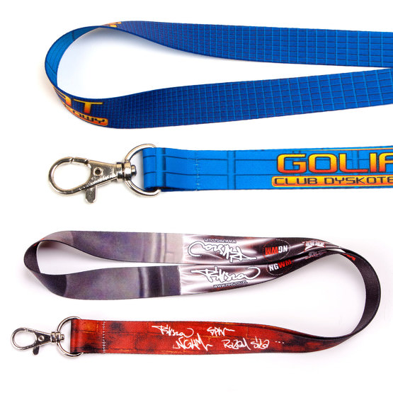 Schlüsselband / Lanyard mit Druck 4-farbig, Fotodruck