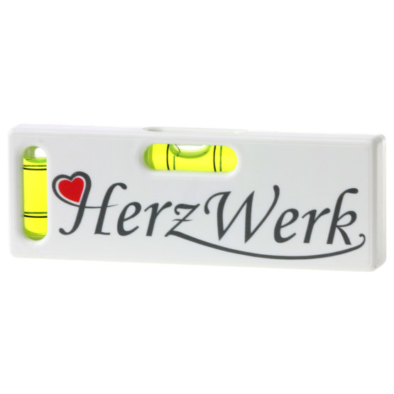 Mini Wasserwaage PVC Taschen-Wasserwaage mit Druck Logo 4-farbig