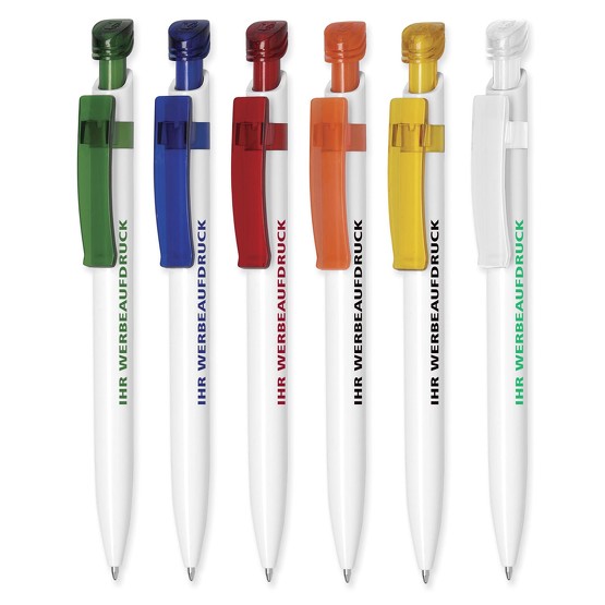 Kugelschreiber POLO mit Druck 1farbig Werbung Logo Grafik bedruckt