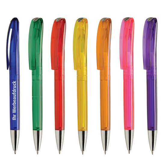 Kugelschreiber Billy mit Druck Werbung Text Logo Grafik 1-farbig bedruckt