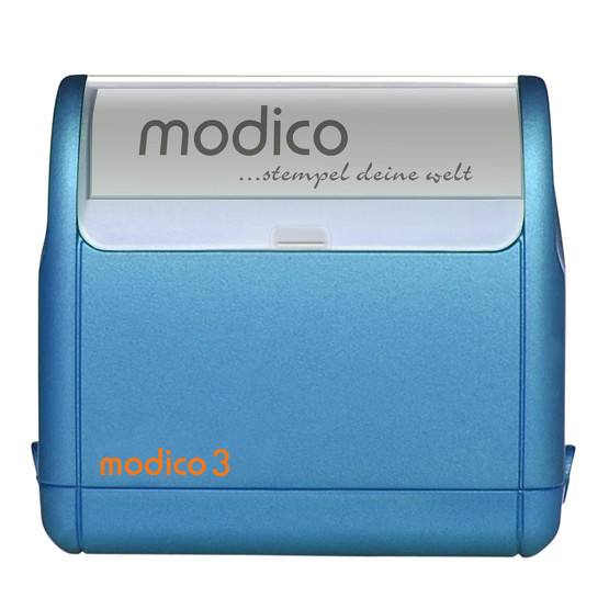 Stempel Modico M3 3 Zeilen