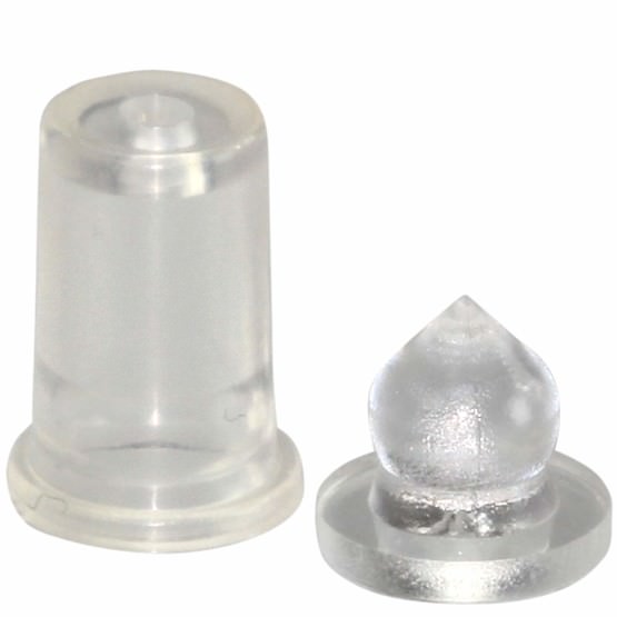 Abstandshalter 20 mm für Schilder, Distanzhalter Buchstaben Befestigung Easyfix